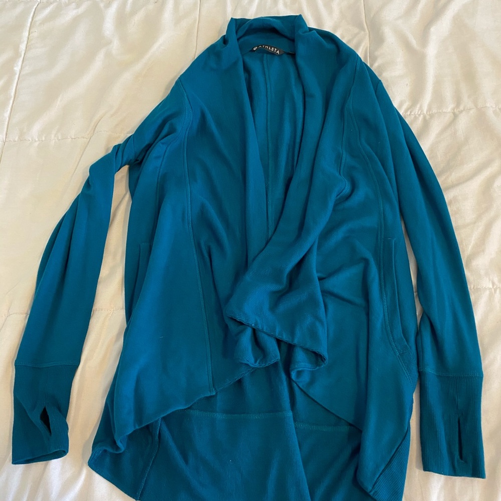 athleta sweater jacket!